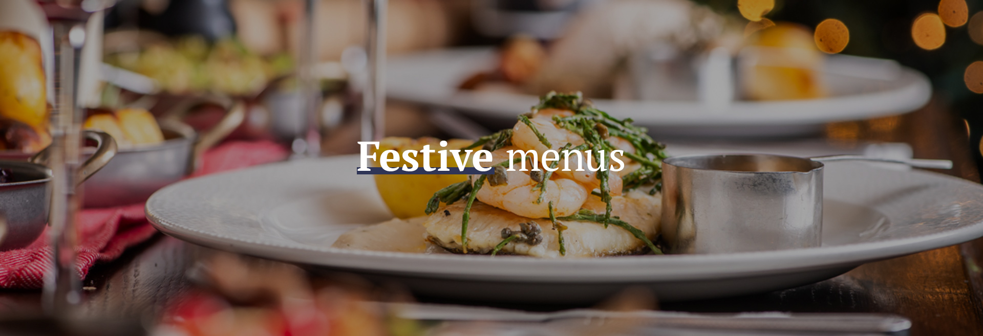Festive Christmas Menu at The Ranelagh 
