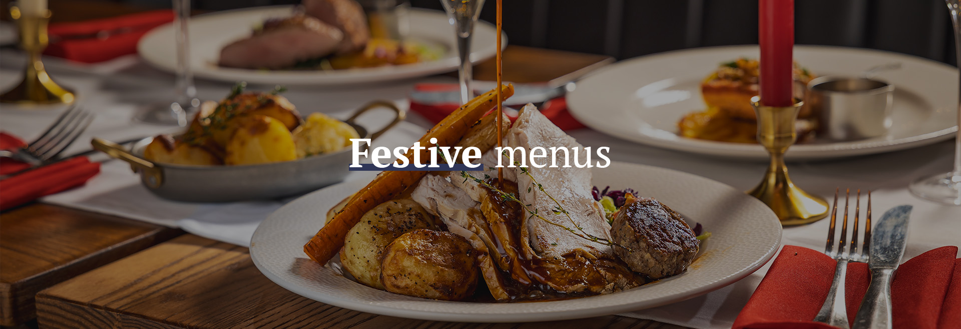 Christmas menu at The Ranelagh